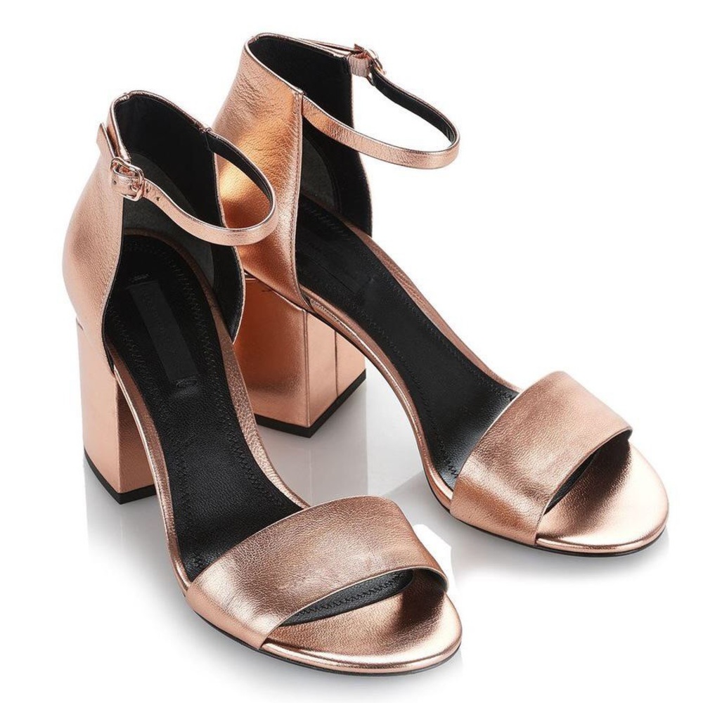 Alexander Wang - Abby Sandal in Rose Gold